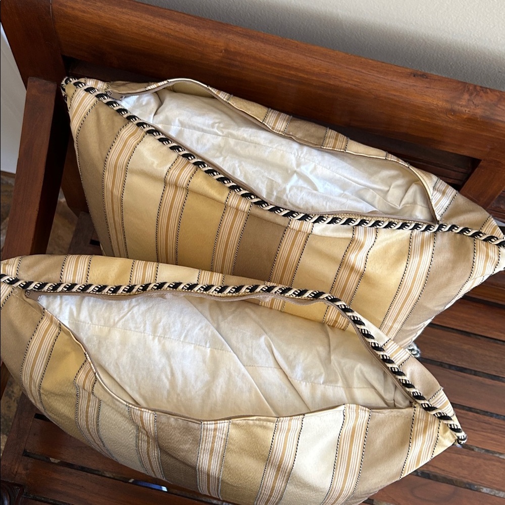 Custom Covered Pillows (2) - Picture 6 of 14